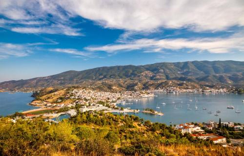 Poros Blick auf Galatos