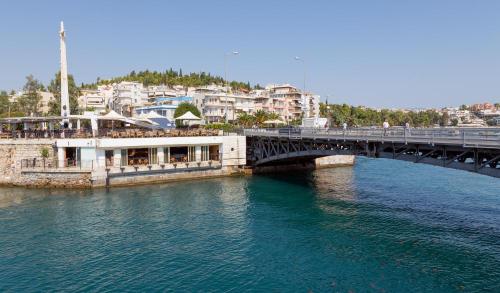 Euböa alte Brücke von Chalkis